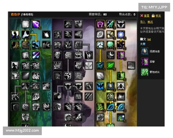 魔兽世界德鲁伊技能学习攻略